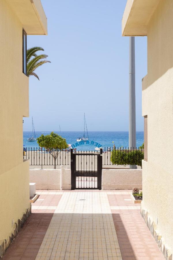 Frontline Playa Las Vistas With Pool, Parking, Sea ロスクリスティアーノス エクステリア 写真
