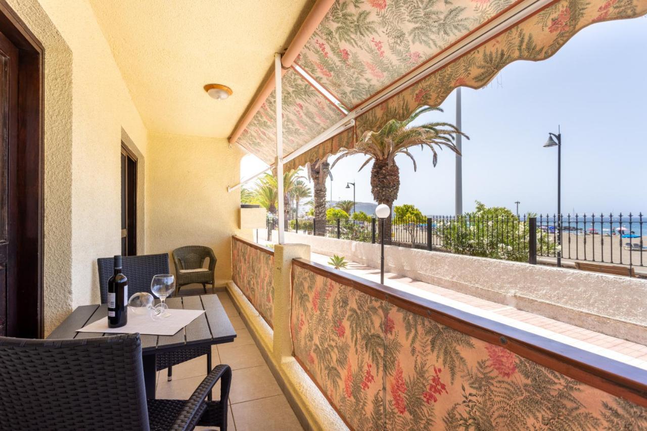 Frontline Playa Las Vistas With Pool, Parking, Sea ロスクリスティアーノス エクステリア 写真
