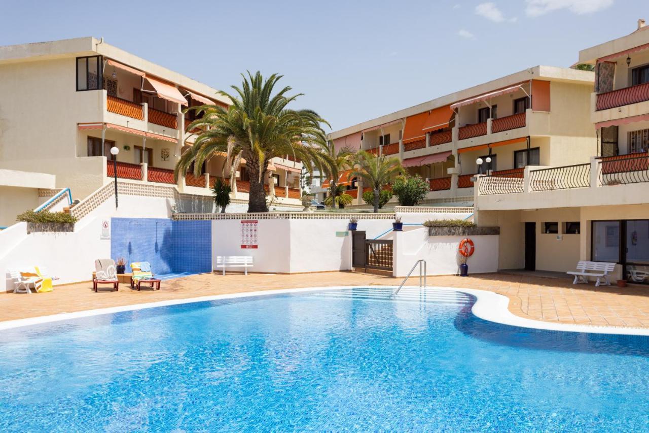 Frontline Playa Las Vistas With Pool, Parking, Sea ロスクリスティアーノス エクステリア 写真