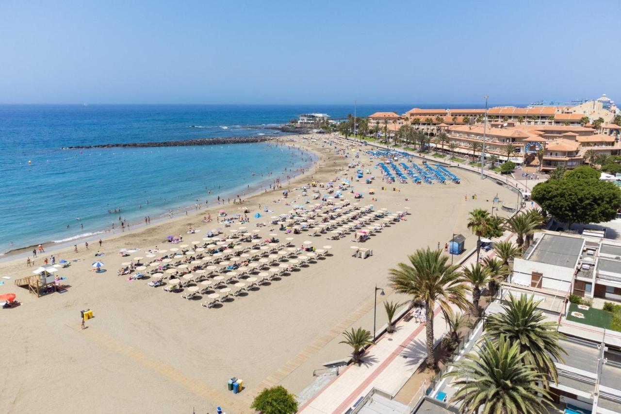 Frontline Playa Las Vistas With Pool, Parking, Sea ロスクリスティアーノス エクステリア 写真
